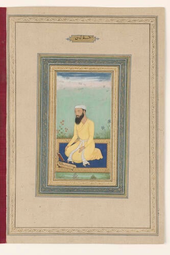 Master: Album of Mughal Portraits
Item: Portrait of Muzafar Khan Master: Album of Mughal Portraits
Item: Portrait of Muzafar Khan