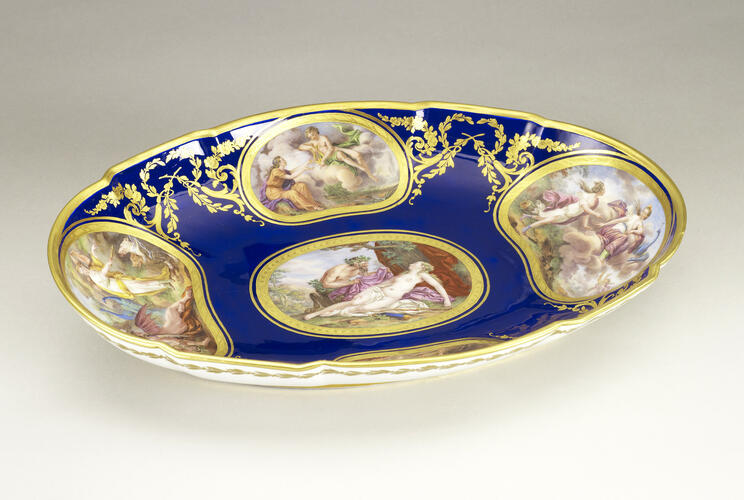 Compotiers ovale (part of the Louis XVI dinner service)