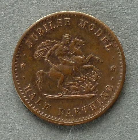 Imitation half farthing