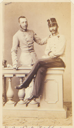 The Archduke Joseph Karl of Austria (1833-1905) and the Archduke Karl Ferdinand of Austria-Teschen (1818-74)