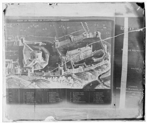 Windsor Castle in Plantagenet Times Windsor Castle in Plantagenet Times