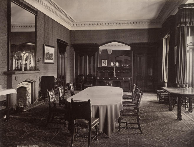Dining room, Balmoral
