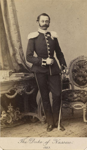 Adolph, Grand Duke of Luxembourg and Duke of Nassau (1817-1905), when The Duke of Nassau