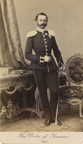 Adolph, Grand Duke of Luxembourg and Duke of Nassau (1817-1905), when The Duke of Nassau Adolph, Grand Duke of Luxembourg and Duke of Nassau (1817-1905), when The Duke of Nassau