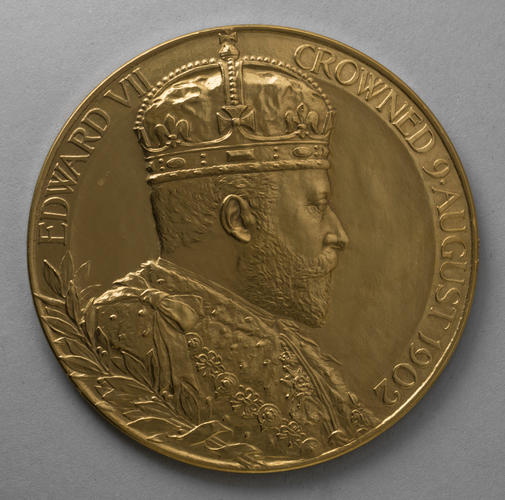 Medal commemorating the Coronation of Edward VII