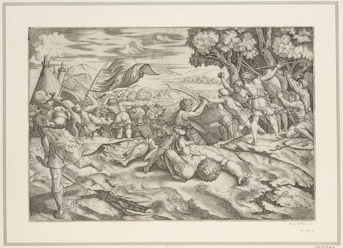 David kills Goliath David kills Goliath