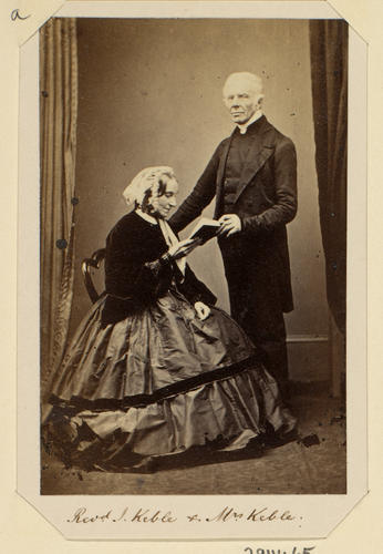 Reverend J. and Mrs Keble Reverend J. and Mrs Keble