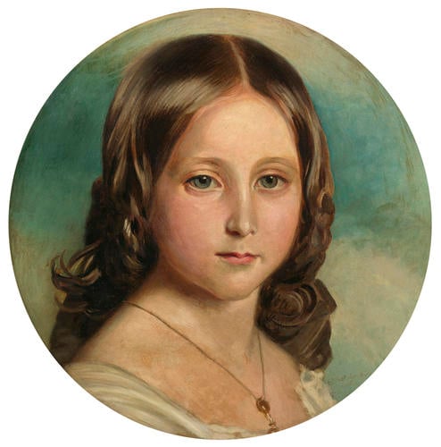 Princess Alice (1843-1878), later Grand Duchess of Hesse, when a child