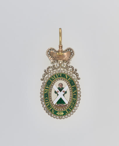 Order of the Thistle (Scotland). George IV's sash badge