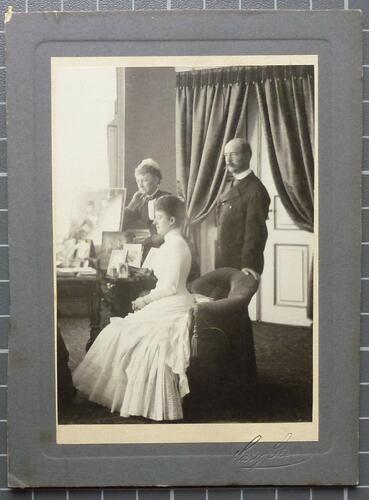 Queen Louise, the Princess of Wales and King George I of the Hellenes