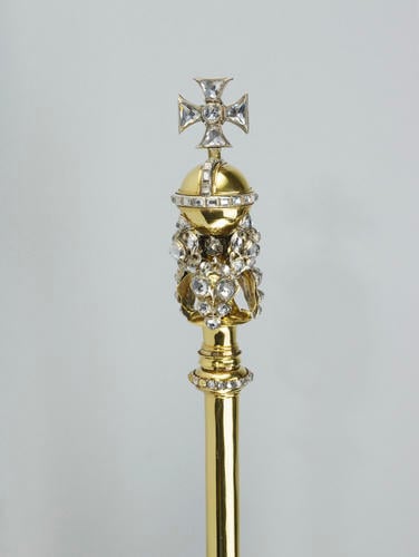 Queen Consort's Sceptre with Cross Queen Consort's Sceptre with Cross