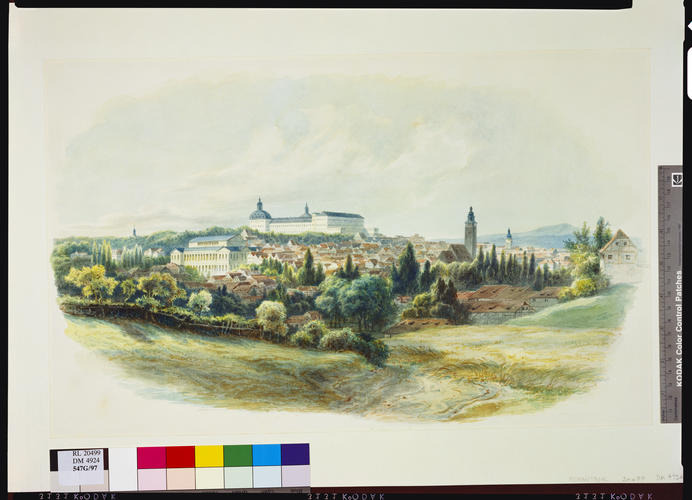Gotha from the north-east