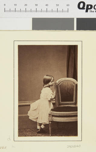 Princess Charlotte of Prussia, 1865 [in Portraits of Royal Children Vol. 9 1865]