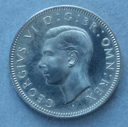 George VI Proof shilling (Scots type) George VI Proof shilling (Scots type)