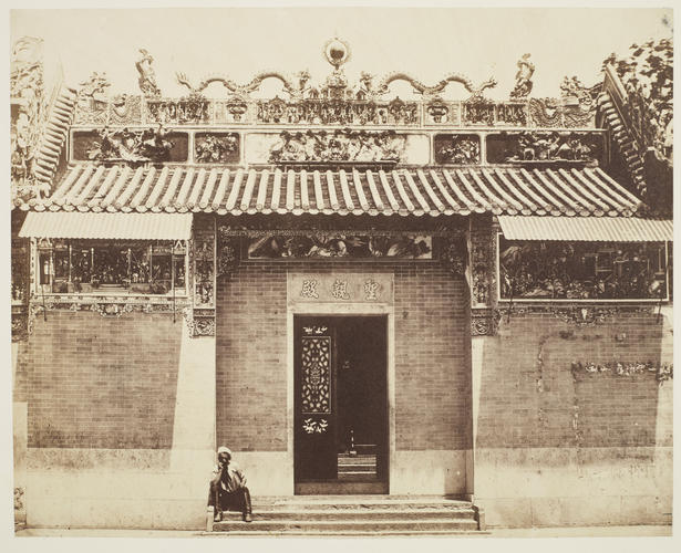 Part of the Front of the Temple occupied by the 70th Bengal Native Infantry in the aftermath of the Battle of Canton Part of the Front of the Temple occupied by the 70th Bengal Native Infantry in the aftermath of the Battle of Canton