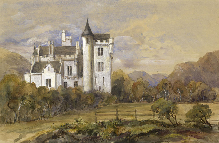 Old Balmoral Castle from the east