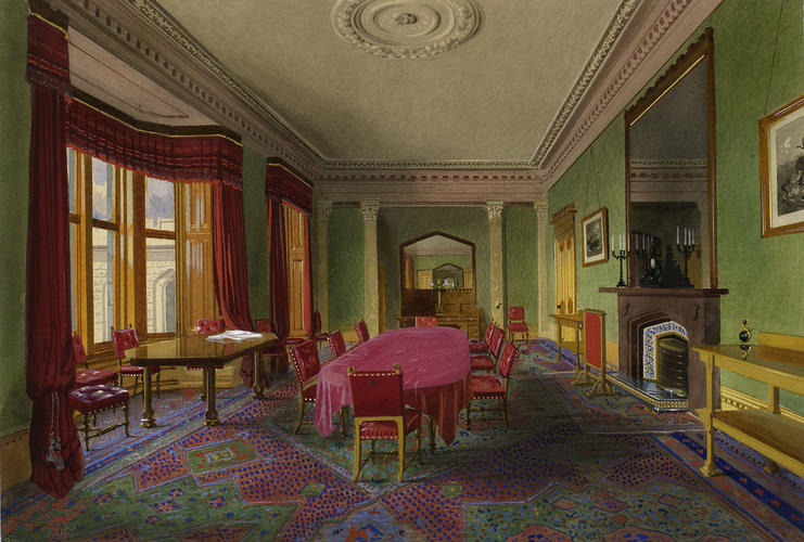 Balmoral Castle: the Dining Room