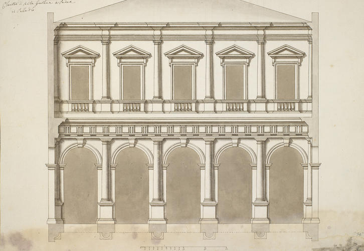 Claustro di Santa Giustina a Padua di Palladio Claustro di Santa Giustina a Padua di Palladio