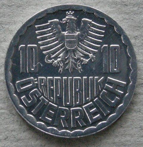 Austria. Proof 10 groschen Austria. Proof 10 groschen