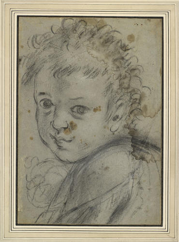 The head of the Christ Child The head of the Christ Child