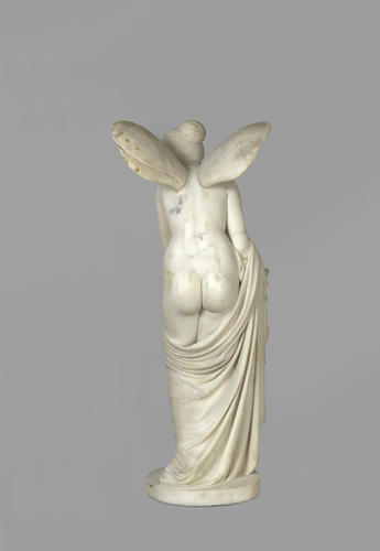 Psyche holding a lamp