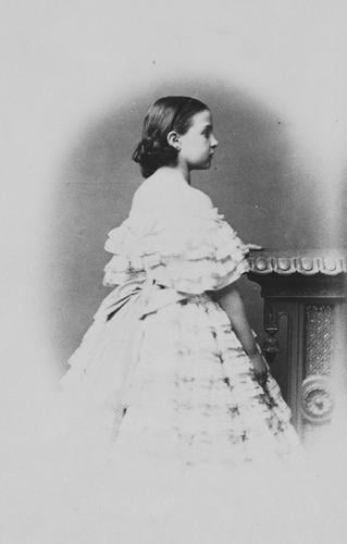 Grand Duchess Olga Constantinovna of Russia, daughter of the Grand Duke and Duchess Constantine of Russia [Photographic Portraits Vol. 4/62 1861-1876]