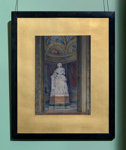 Frogmore: statue of the Duchess of Kent in Her Mausoleum