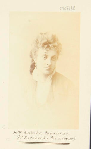 Mlle. Raluka Musurus (Princess Bassaraba Brancovan) [Photographic Portraits Vol. 4/62 1861-1876]