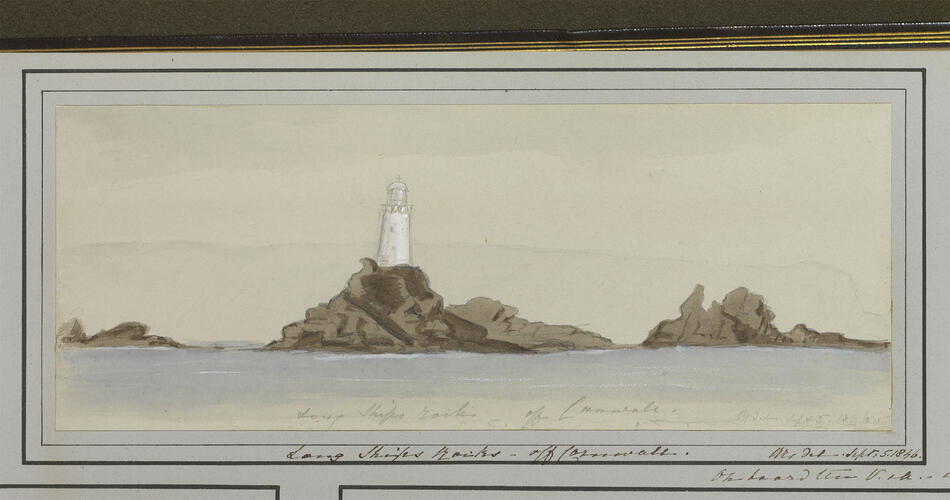 Master: Queen Victoria and Prince Albert's Album Vol. I.
Item: Long Ships Rocks - off Cornwall