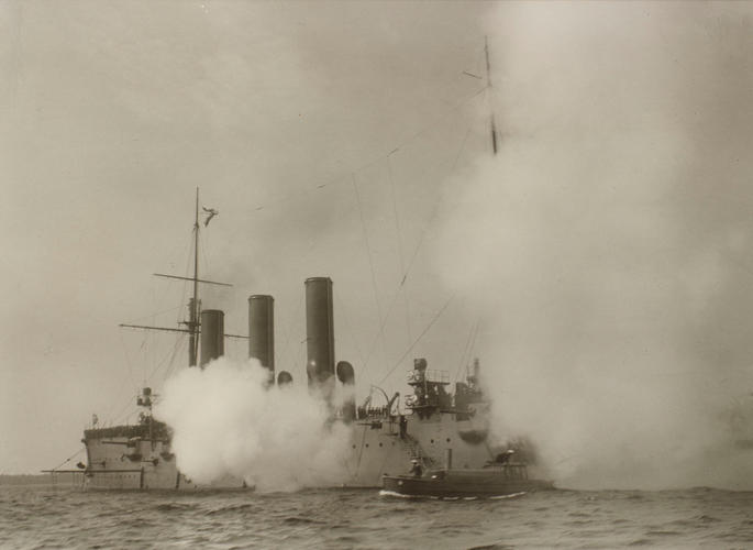 Boats in the Bay of Reval, 1908 Boats in the Bay of Reval, 1908