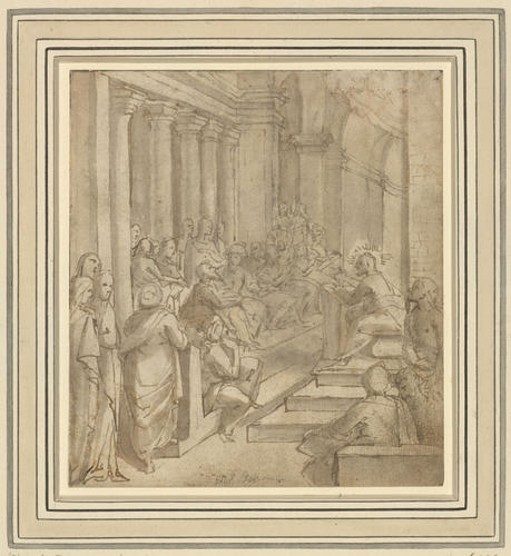 Christ disputing with the Doctors