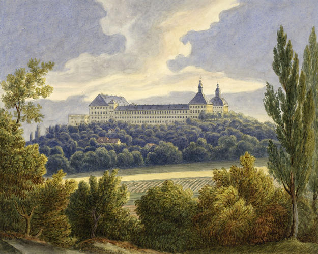 Gotha: Schloss Friedenstein from the south-west Gotha: Schloss Friedenstein from the south-west