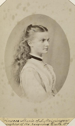 Princess Marie of Saxe Meiningen (1853-1923) Princess Marie of Saxe Meiningen (1853-1923)
