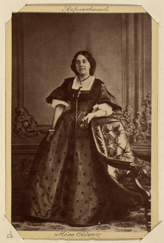Martha Cranmer ('Pattie') Oliver (1834-80) Martha Cranmer ('Pattie') Oliver (1834-80)