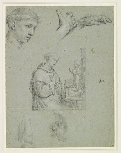 Studies for St Anthony of Padua Studies for St Anthony of Padua