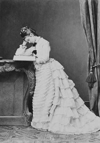 Marie Jose, Duchess Carl Theodor in Bavaria (born Princess in Braganza), c. 1874. [Album: Photographs. Royal Portraits, c. 1868-1877]