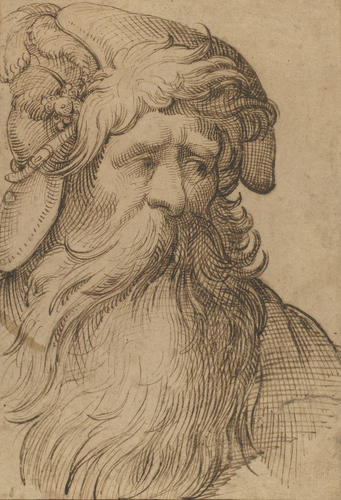 The head of a man The head of a man
