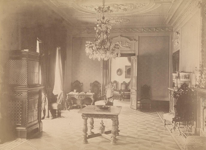 Drawing room of Grand Duke Friedrich Wilhelm of Mecklenburg-Strelitz at Schloss Neustrelitz Drawing room of Grand Duke Friedrich Wilhelm of Mecklenburg-Strelitz at Schloss Neustrelitz