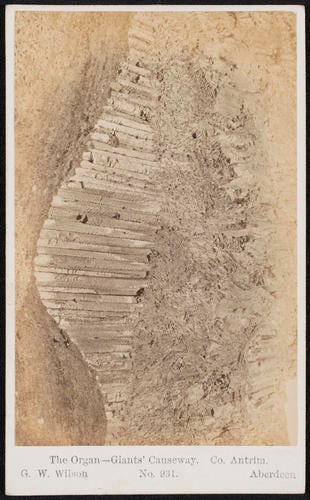 The Organ, Giant's Causeway. County Antrim