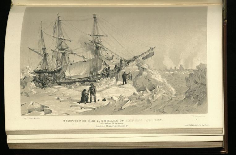 Narrative of an expedition in HMS Terror : undertaken with a view to geographical discovery on the Arctic shores in the years 1836-7 / by Capt. George Back Narrative of an expedition in HMS Terror : undertaken with a view to geographical discovery on the Arctic shores in the years 1836-7 / by Capt. George Back