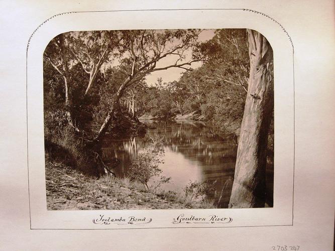 Joolamba Bend, Goulburn River [Photographs of Australian Scenery, 1869]