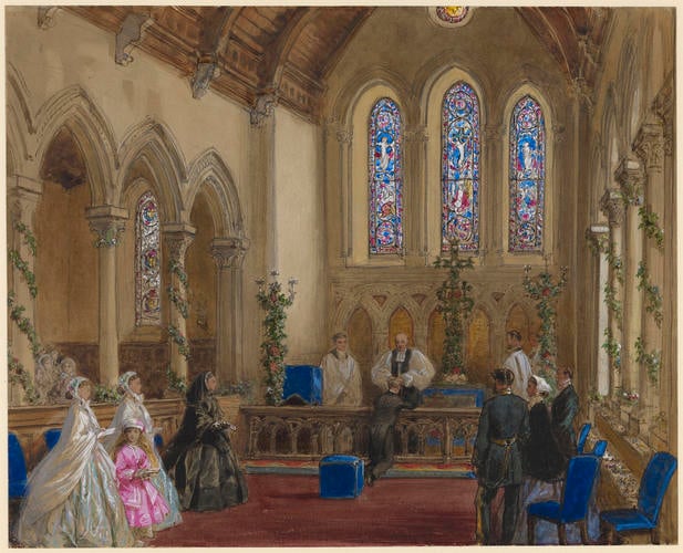 Confirmation of Prince Arthur, 26 April 1866 Confirmation of Prince Arthur, 26 April 1866