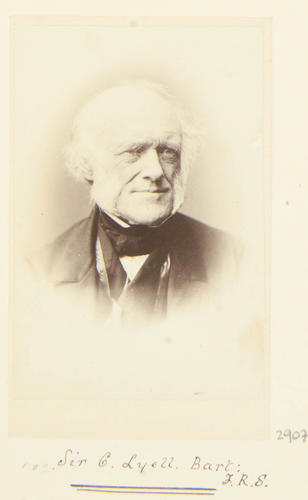 Sir C. Lyell, Bart, FRS [Photographic Portraits Vol. 4/62 1861-1876]
