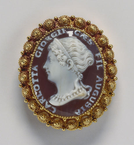 Bracelet with a cameo of Princess Charlotte of Wales