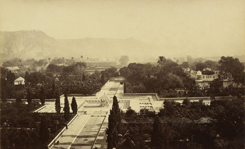 Jeypore. View of the Palace Gardens: Prince of Wales Tour of India 1875-6 (vol. 4) Jeypore. View of the Palace Gardens: Prince of Wales Tour of India 1875-6 (vol. 4)