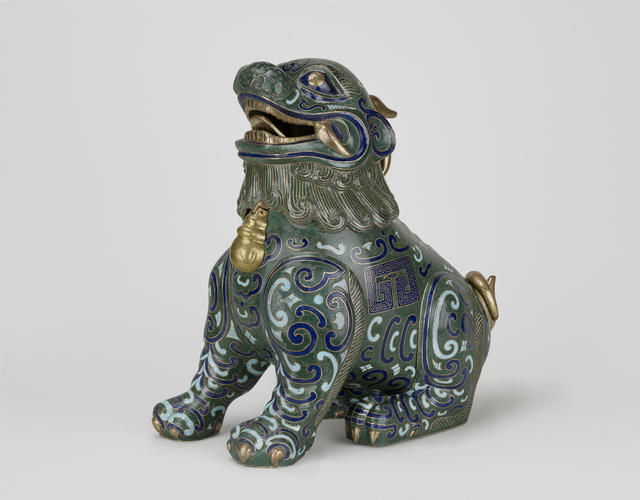 Pair of incense burners