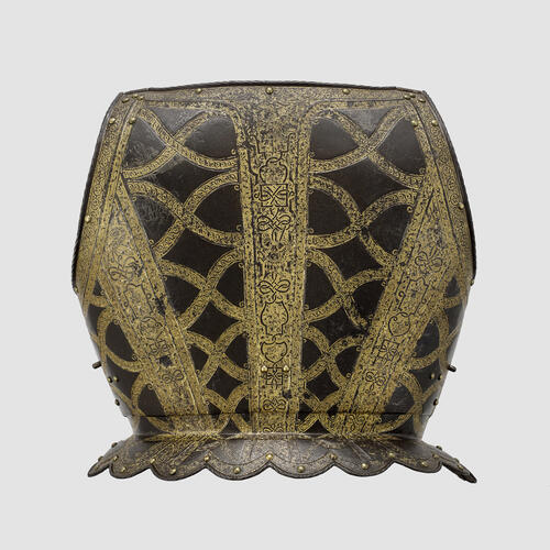Master: Armour garniture of Sir Christopher Hatton for the field, tourney, tilt and barriers
Item: Hatton Armour Master: Armour garniture of Sir Christopher Hatton for the field, tourney, tilt and barriers
Item: Hatton Armour