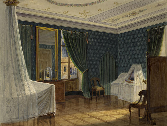 Schloss Reinhardsbrunn: the Queen's bedroom