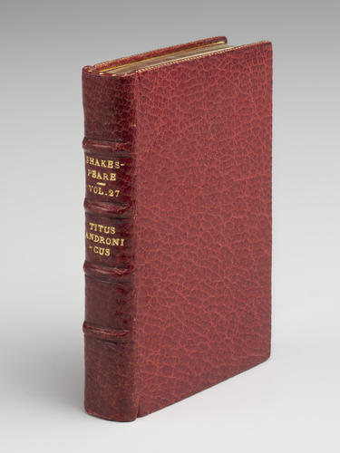 Titus Andronicus / by William Shakespeare ; carefully edited and compared with the best texts by J. Talfourd Blair Titus Andronicus / by William Shakespeare ; carefully edited and compared with the best texts by J. Talfourd Blair