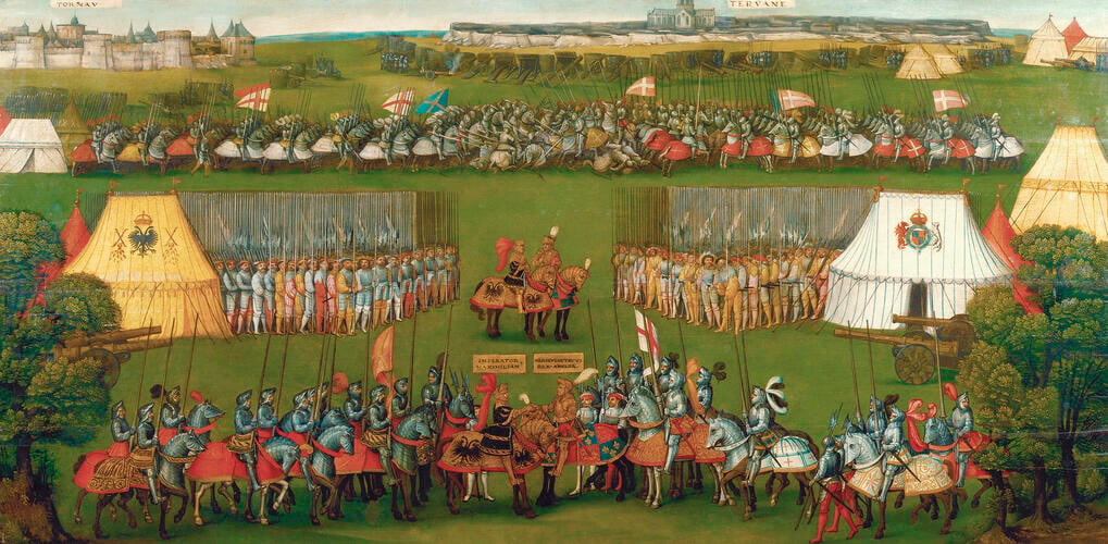 The Meeting of Henry VIII and the Emperor Maximilian I